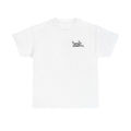 Graphic Tee — Minimalist Money Symbols Back Print ("Money Mistery")