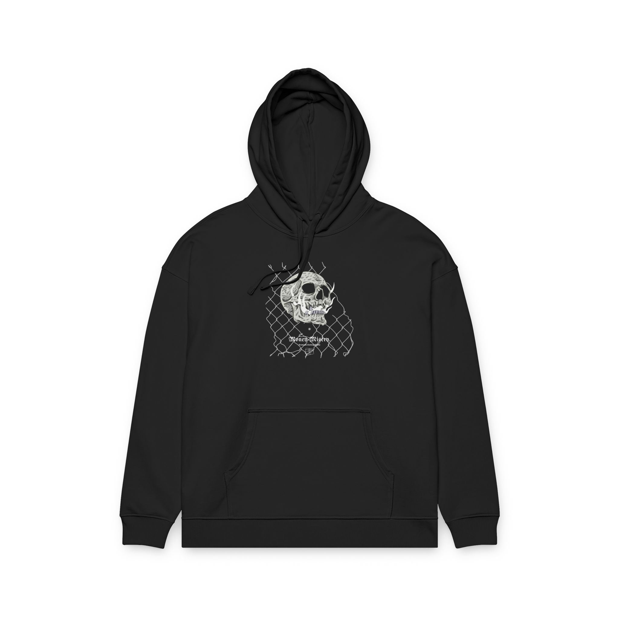 Money Skull Graphic Hoodie