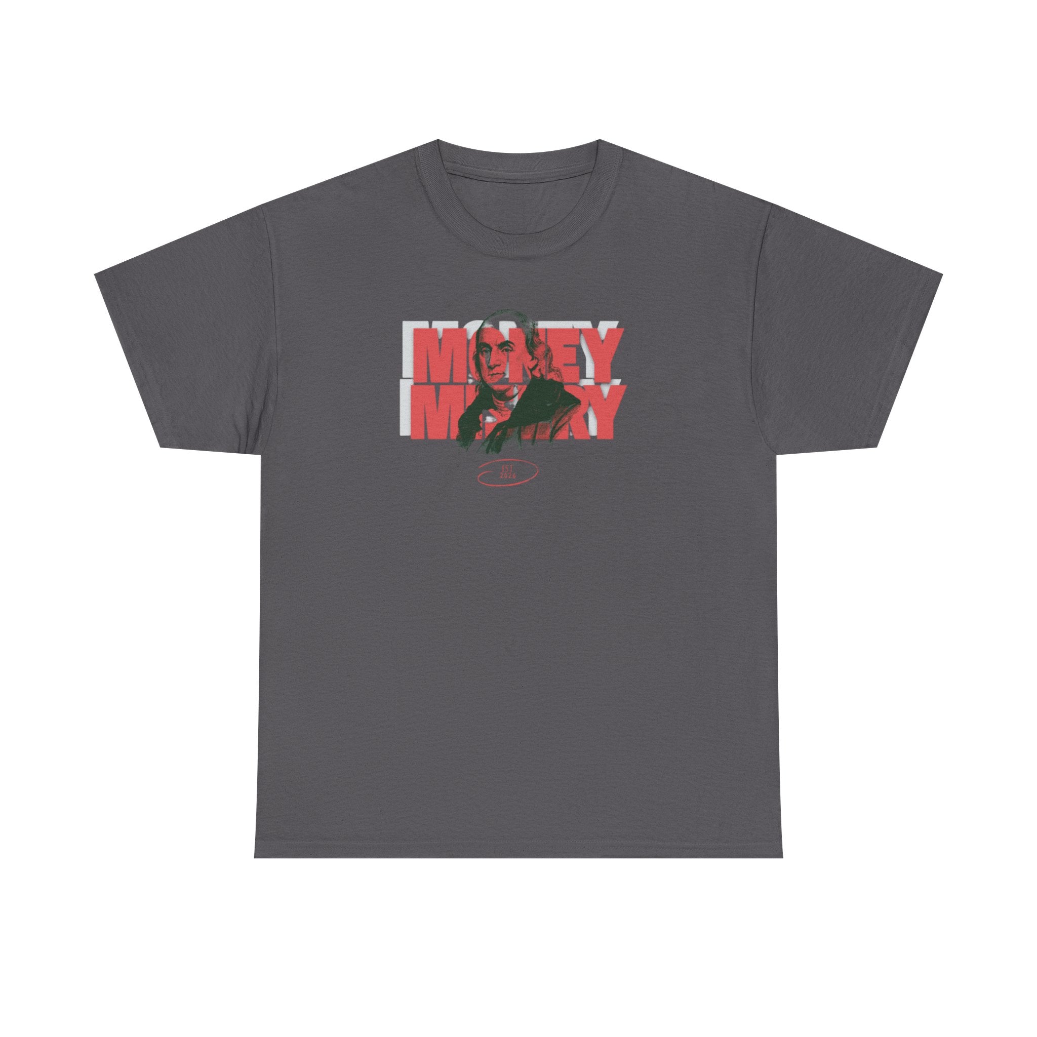 Vintage-style 'Money' Graphic Tee
