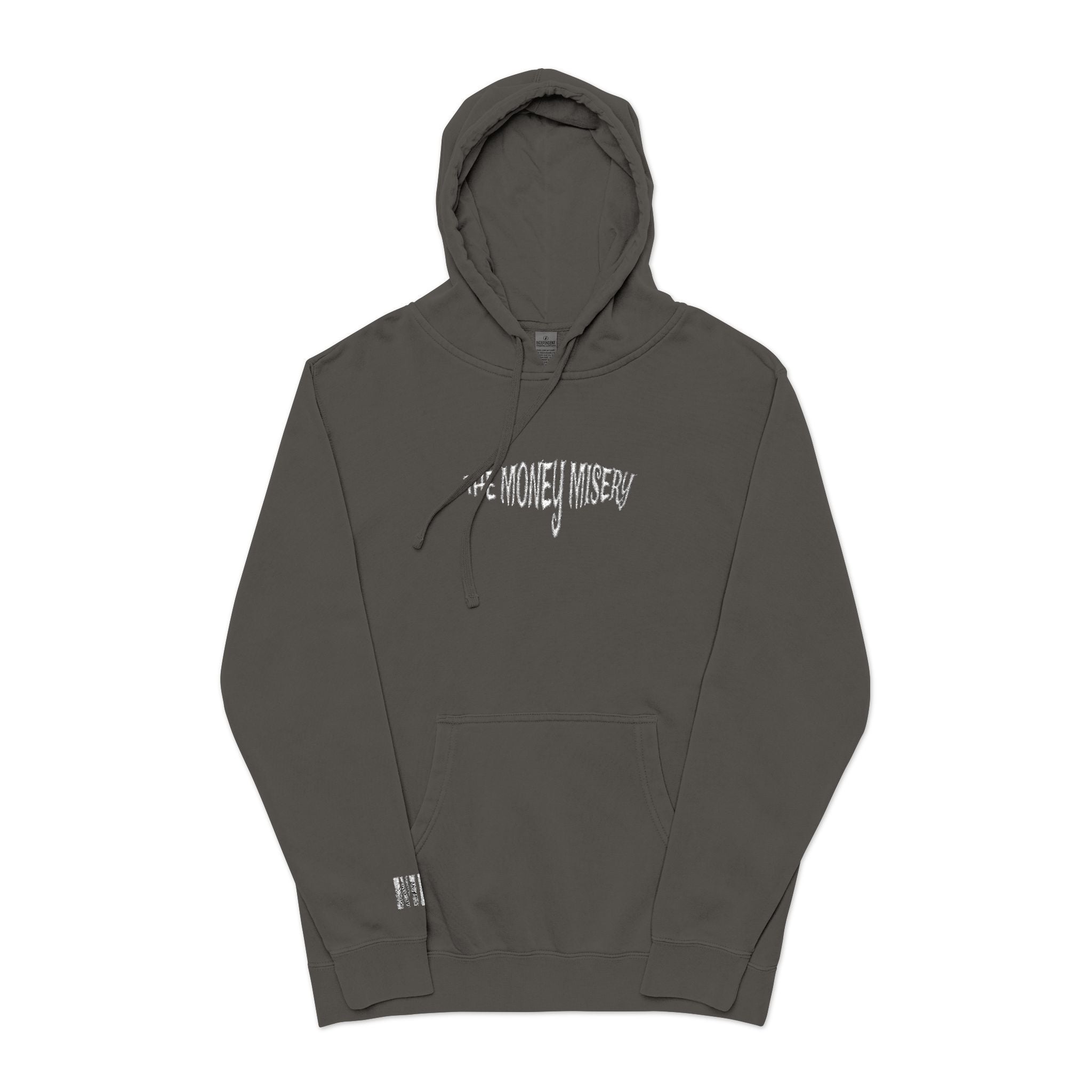 Money Misery Embroidered graphic Hoddie