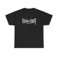 Flame Wings Graphic Tee — Distressed Band-Style Black T-Shirt
