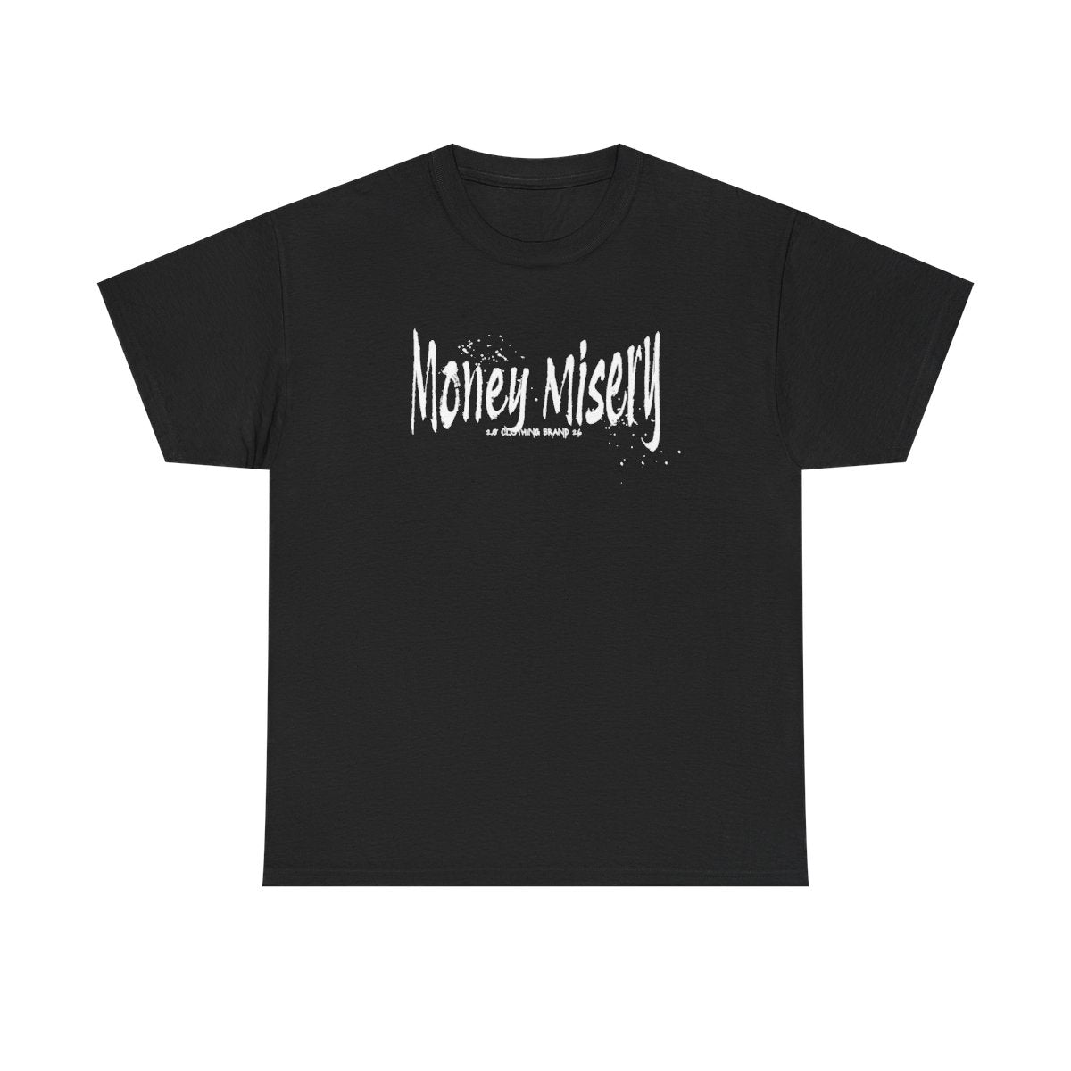 Flame Wings Graphic Tee — Distressed Band-Style Black T-Shirt