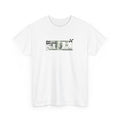 Money Band Tee — Minimal Dollar Bill Graphic Shirt