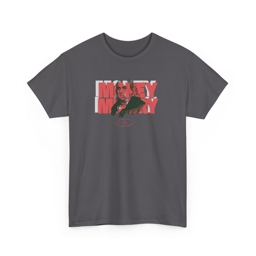 Vintage-style 'Money' Graphic Tee