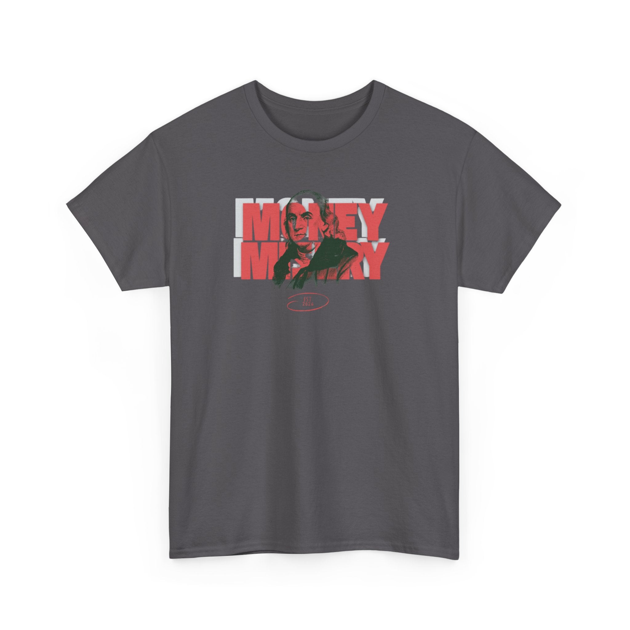 Vintage-style 'Money' Graphic Tee